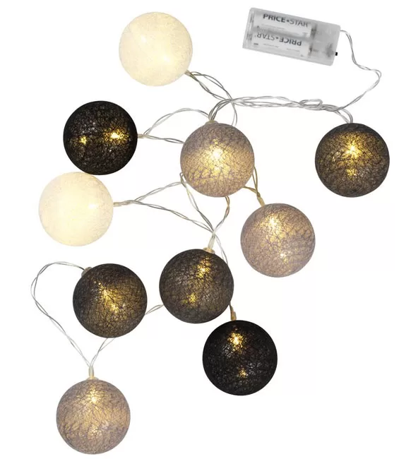 Dekorativne LED lampice na baterije Arka Dark