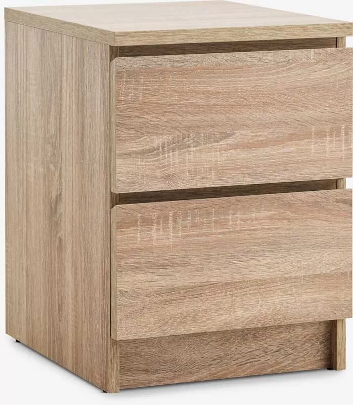 Noćni ormarić Lima 2 fioke hrast