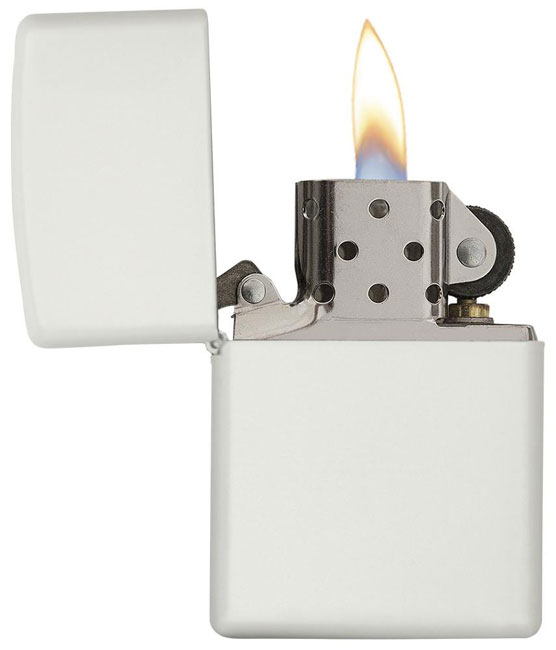 Zippo upaljač White Matte 214 - Image 1