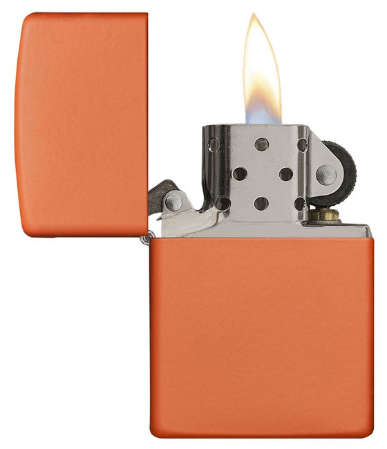 Zippo upaljač Classic Matte Orange 231 - Image 1