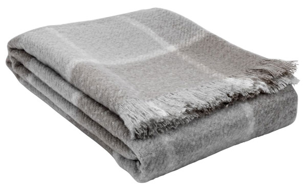 Ćebe Bergas 130x180 siva