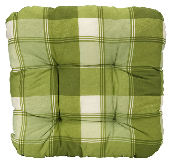 Jastuk za stolice Hana 40x40x8 zelena