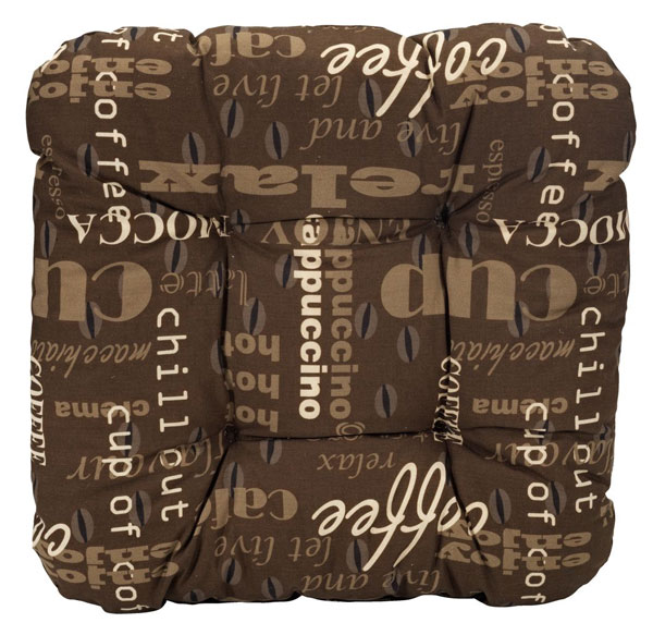 Jastuk za stolice Ilan 40x40x8 kafa 