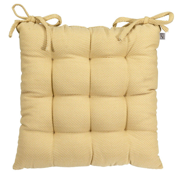 Jastuk za stolice Meri 40x40x6 žuta 