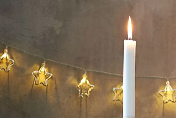 Novogodišnje LED lampice na baterije Zvezde