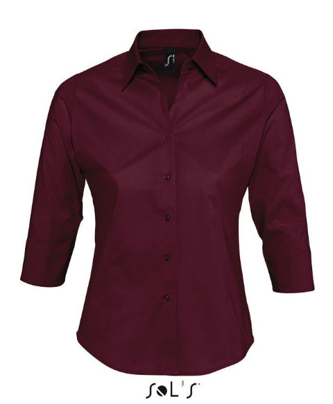 Sols Ženska košulja Effect Burgundy veličina XXL 17010