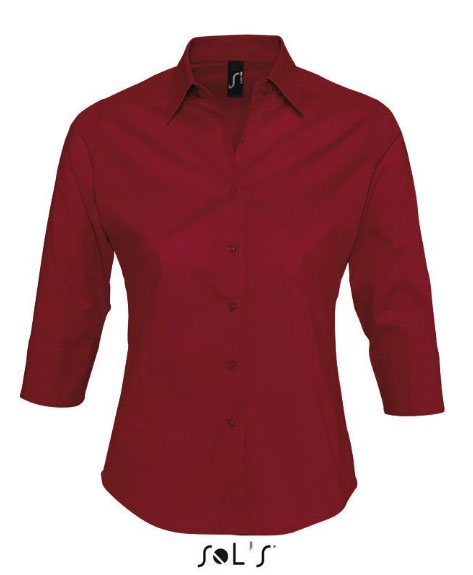 Ženska košulja Sols Effect Red veličina L 17010