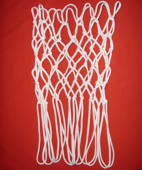 Mrežica za košarkaški obruč Bela