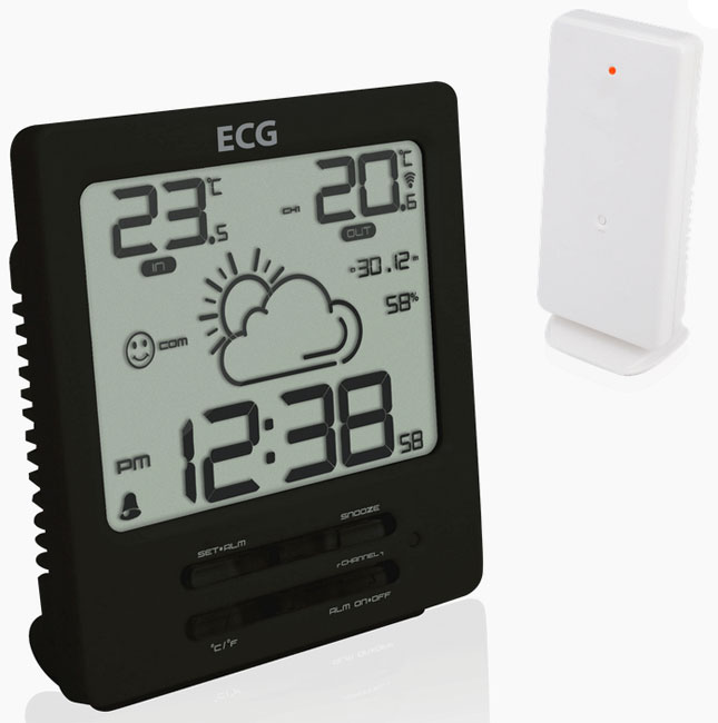 Kućna meteorološka stanica i budilnik ECG MS 002