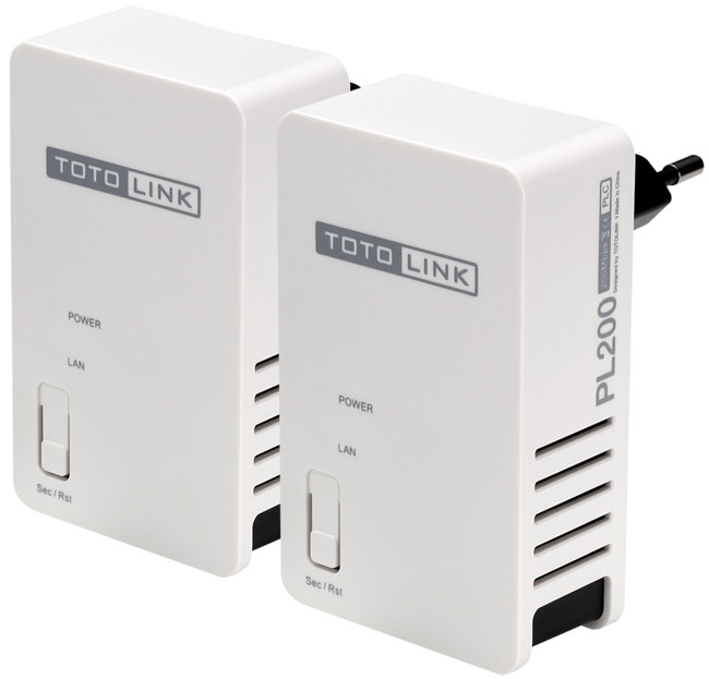 Totolink PLC adapter PL200 Kit LAN preko kućne električne mreže