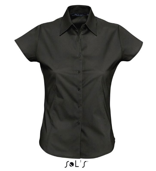 Košulja sa kratkim rukavima Sols Excess Black XXL 17020