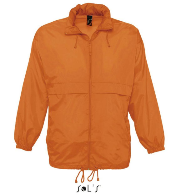 Sols Jakna za vetar Surf Orange veličina L 32000