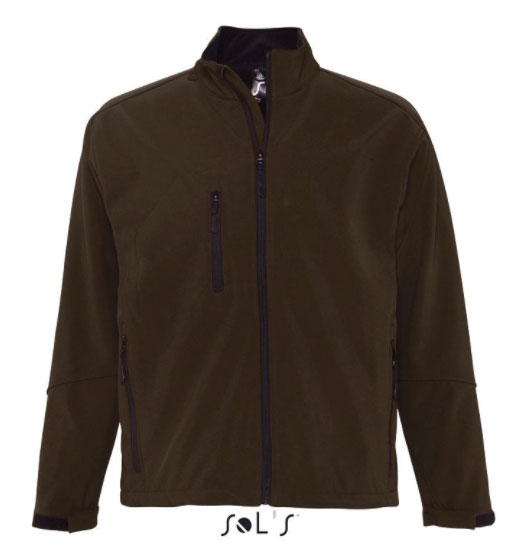 Sols Softshell muška jakna Relax Dark Chocolate XXL 46600