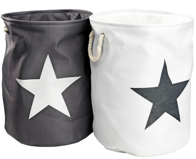 Korpa za veš Norrier Tamno Siva