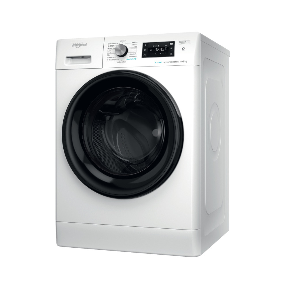 Whirlpool samostalna mašina za pranje i sušenje veša 8kg FFWDB 864349 BV EE - Image 1