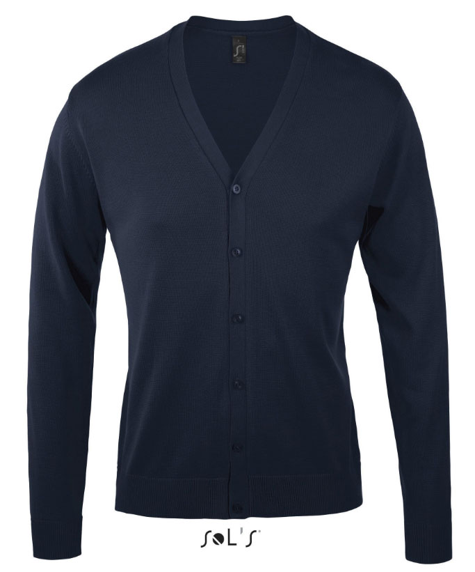 Klasičan muški džemper Sols Golden Men Navy veličina XXL 90011 - Image 1
