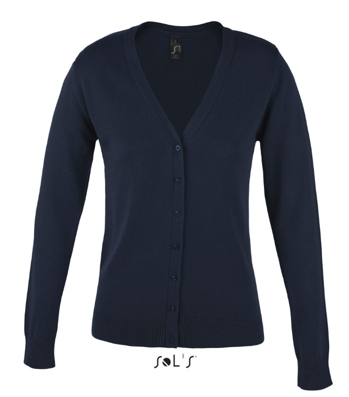Sols Ženski džemper sa dugmićima Golden Women Navy veličina L 90012
