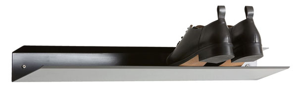 Polica za obuću Oden crna