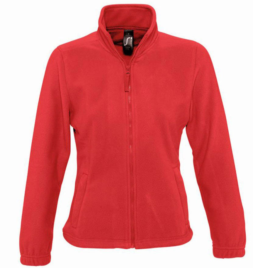 Sols Ženski duks sa rajsferšlusom North Women Red veličina L 54500