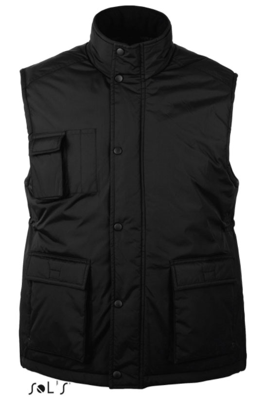 Sols Prsluk Wells Black veličina XXL 59100