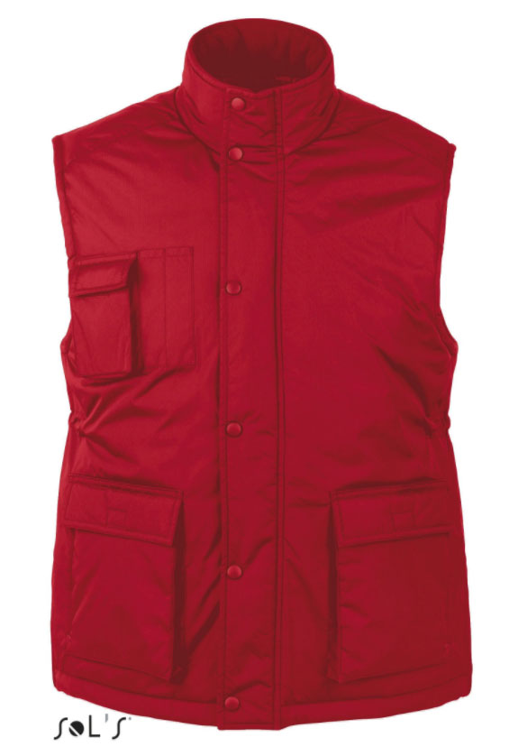 Sols Zimski prsluk Wells Red veličina 3XL 59100