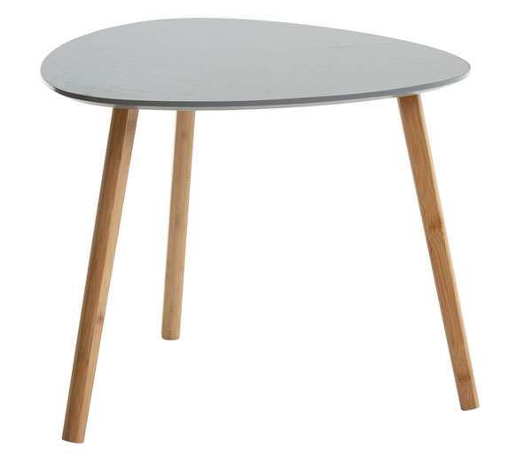 Stočić Tapi  siva-bambus