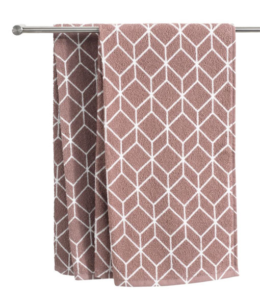 Peškir Blumb 65x130 ružičasta Dva komada - Image 1