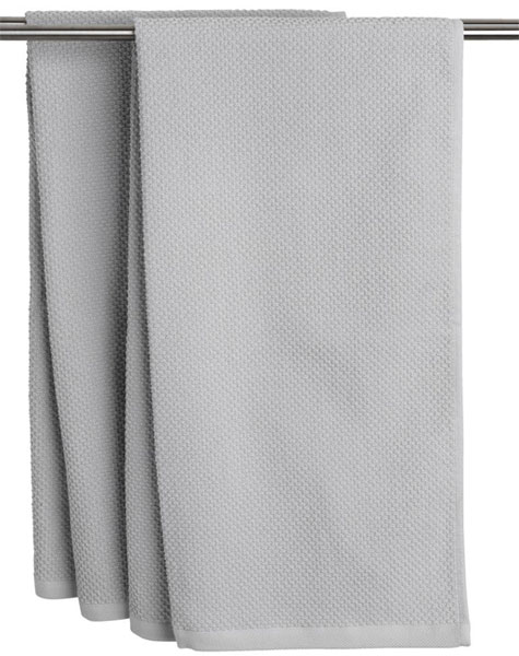 Peškiri Baker 50x90 dva komada svetlo siva