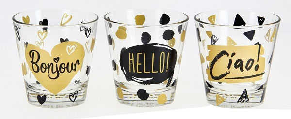 Komplet čaša 3/1 250ml Cerve Nadia Meeting M69150