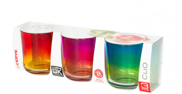 Komplet čaša 3/1 280ml Clio M53901