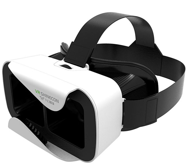 3D Virtual Reality naočare za Smart telefon VR Shinecon G03 bela - Image 1