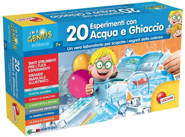 Mali Genije 20 eksperimenata sa vodom Lisciani 36468