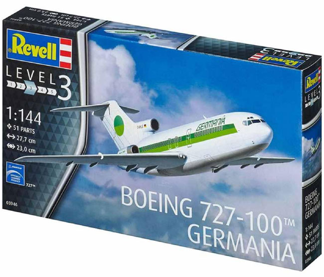 Revell maketa Avion Boeing 727-100 Germania RV03946/060