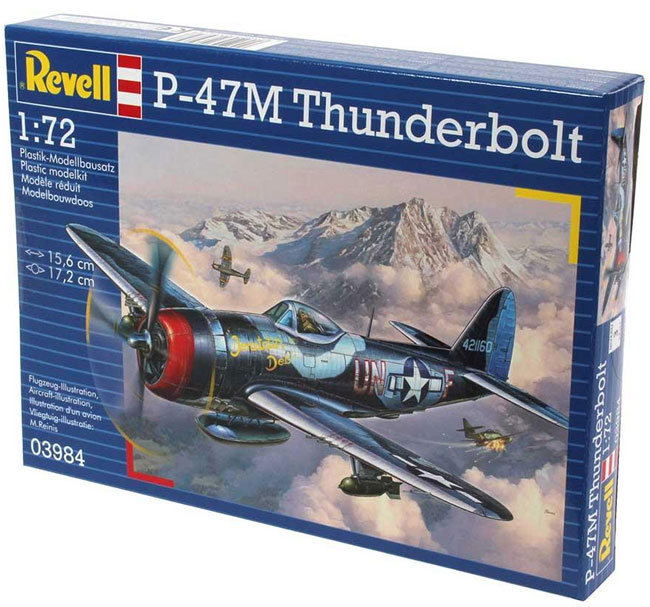 Revell maketa Borbeni avion P-47 M Thunderbolt RV03984/025