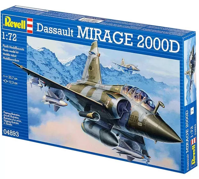 Revell maketa Avion Dassault Mirage 2000D RV04893/090