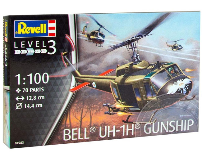 Revell maketa Helikopter Bell® UH-1H® Gunship RV04983/030