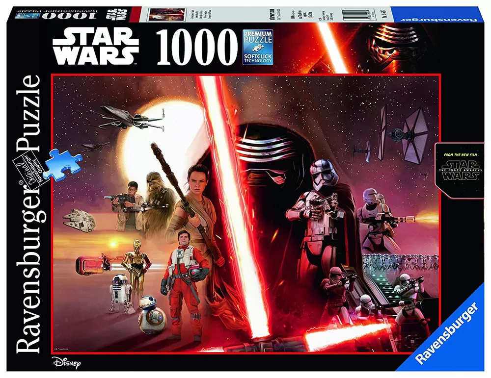 Ravensburger puzzle Disney - Star Wars - VII - The Force Awakens 1000 delova RA19549