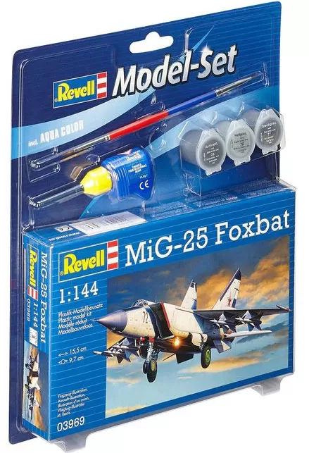 Revell maketa aviona sa priborom Model Set MiG-25 Foxbat RV63969/5006