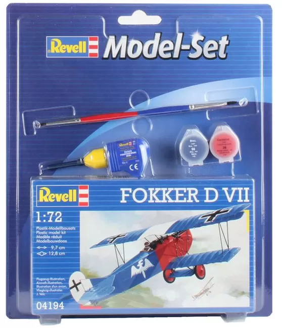 Revell maketa aviona sa priborom Model Set Fokker D VI RV64194/5006