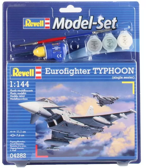 Revell maketa aviona sa priborom Model Set Eurofighter Typhoon RV64282/5006