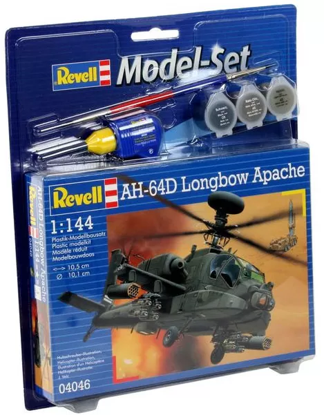 Revell maketa helikoptera sa priborom Model Set AH-64D Longbow Apache RV64046/5006