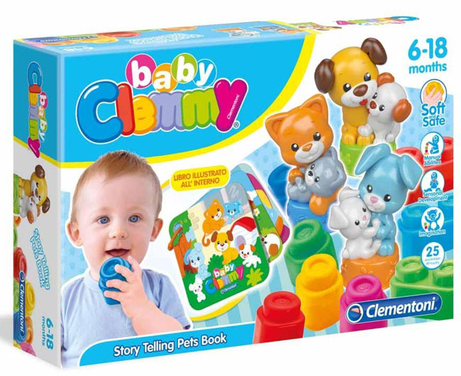 Clementoni Baby kocke Životinje CL17175
