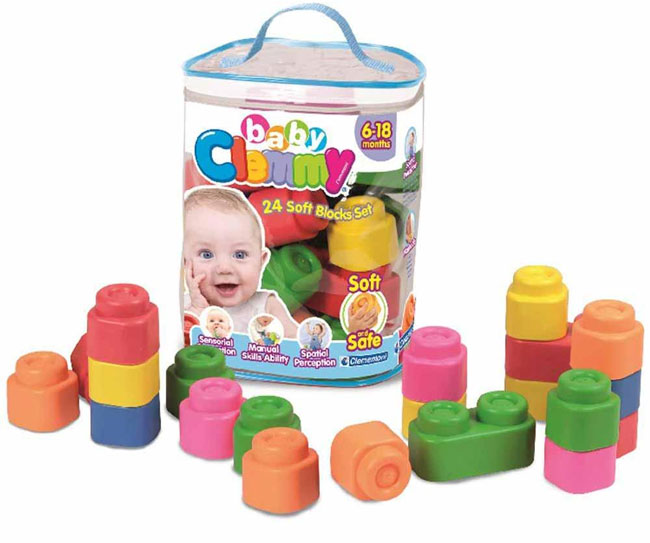 Clementoni Torba sa mekanim kockama CL14889