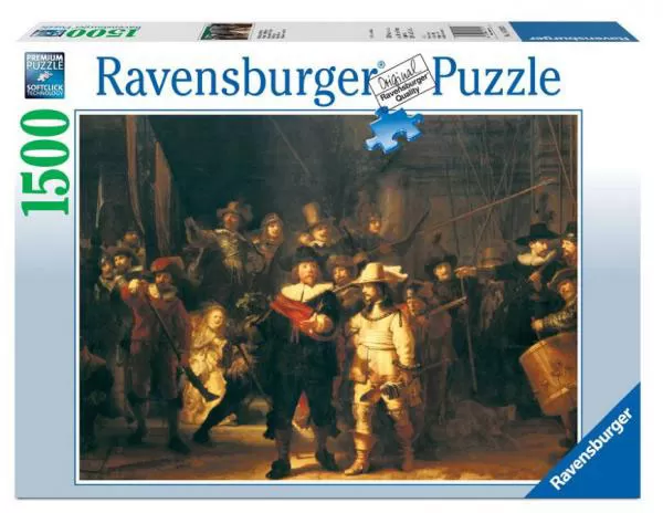 Ravensburger puzzle Art - Rembrandt van Rijn – The Night Watch 1500 delova