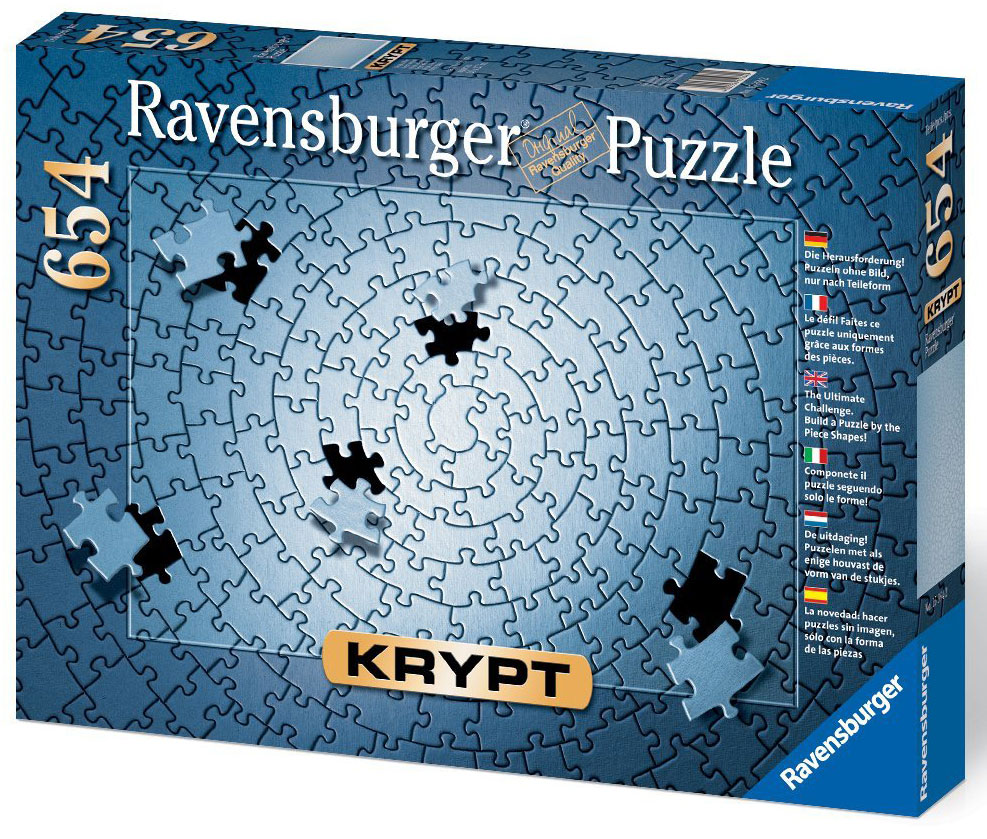 Ravensburger puzzle Specijalna serija  KRYPT - srebrna 654 delova RA15964