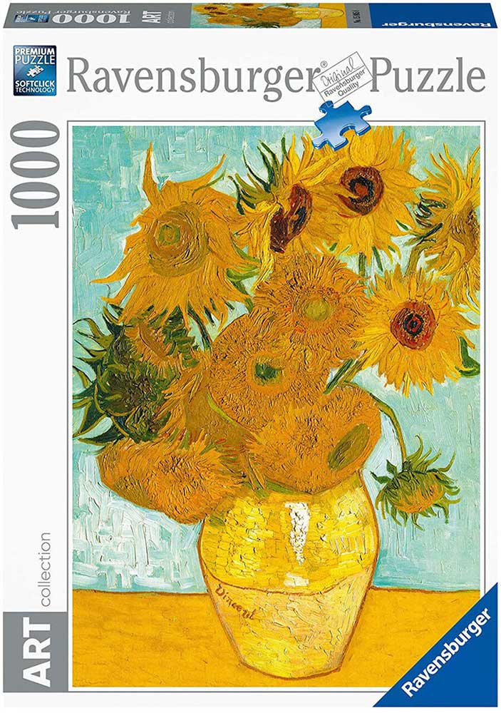 Ravensburger puzzle Art - Vincent Van Gogh - Sunflowers 1000 delova