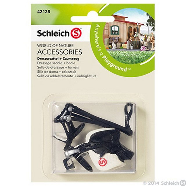 Schleich Figure Domaće životinje - Konji - Sedlo i uzde 42125
