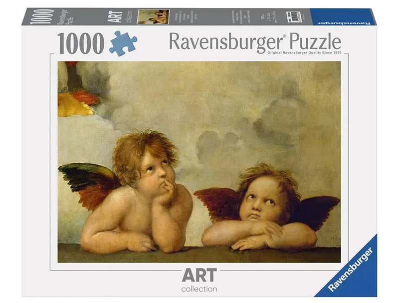 Ravensburger puzzle Art - Raffaello Sanzio - Cherubini 1000 delova