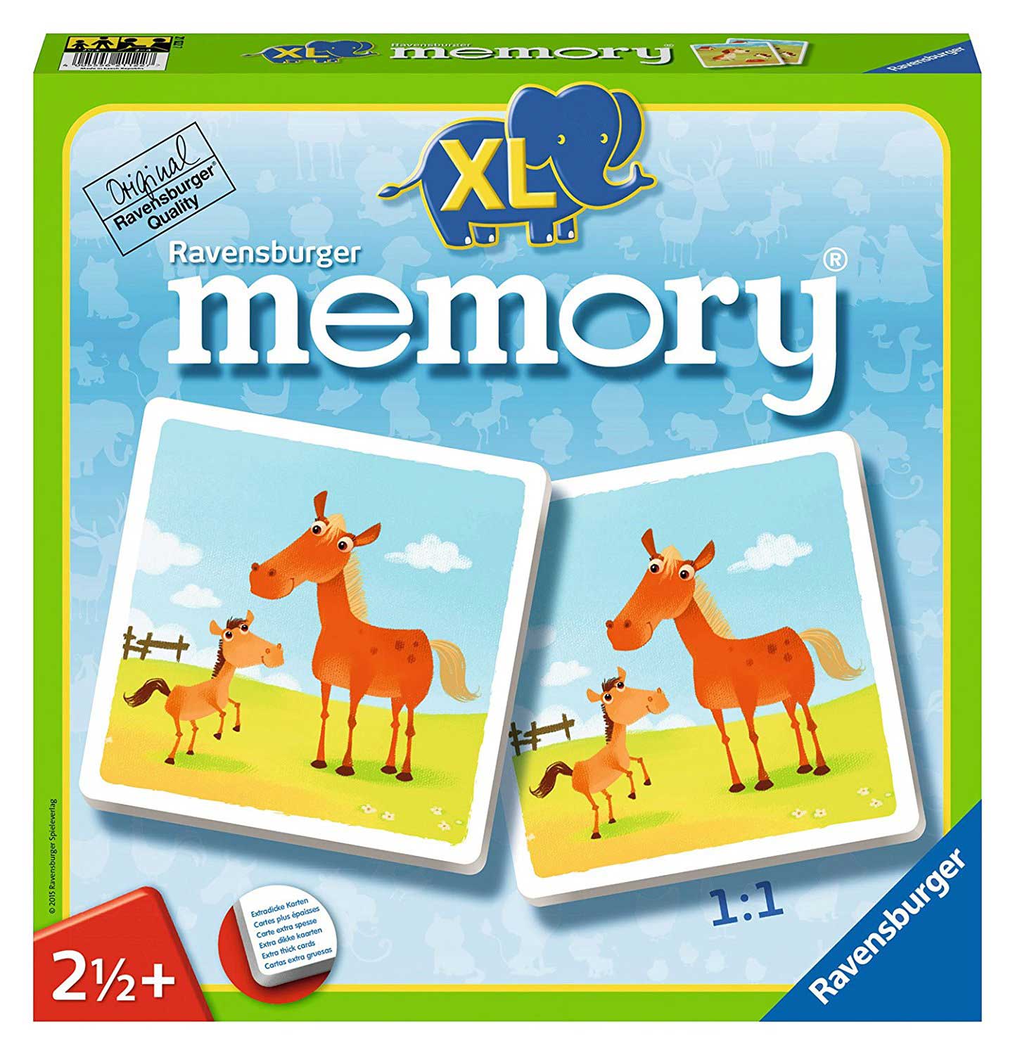 Ravensburger društvena igra Memory XL RA21122