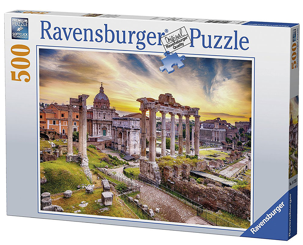 Ravensburger puzzle Italija - Rim - Rome At Dusk 500 delova RA14759